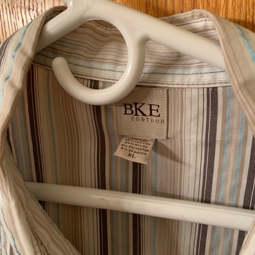 Striped BKE Button Up